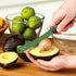 Tovolo 5.75" Slicer with Comfort Grip Handle, Serrated Kitchen Knife for Avocados with Pitter & Masher, 1 Count