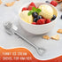 Funny Ice Cream Shovel Gifts for Ice Cream Lovers, Birthday Gift for Women Men Engraved Spoon Official Ice Cream