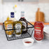 Spectrum Diversified Twist Storage Handles, Modern Farmhouse Wire Basket for Organizing Bathroom, Pantry & Craft Room,
