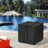 18''L 18''W x18''H Kingling Outdoor Cooler Table Cover for Keter Cooler Tables, Waterproof Patio Storage Cooler Table