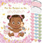 VOSINPADA Pin The Pacifier On The Baby Shower Games, Butterfly Theme Decoration Large