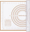 Large Silicone Pastry Mat, Extra Thick Non Stick Baking Mat with Measurement for Dough Rolling, Oven Liner