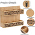 QILICHZ Tea Bag Holder - Wall Mounted Organizer for Tea Bags, Table or Wall Tea Holder