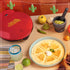 Taco Tuesday Deluxe Electric Quesadilla Maker, 10-inch 6-Wedge with Extra Stuffing Latch, Red