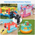 3 Nozzles Swimming 110V 130W PULIDIKI Electric Air Pump for Inflatables Air Mattress Pump with Inflator Deflator Quick