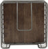 Spectrum Madison Weighted Napkin Holder - Industrial Gray Dispenser & Décor for Kitchen, Dining Room, Outdoor