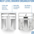 Can Cooler Organizer, Alternative to Wall Mount Dispenser, 2 Pack
