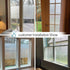 Niviy 23.6 x 78.7 Inches Frosted Window Film, Non-Adhesive Static Cling with UV Protection for Home Office