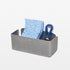 Suction Sponge Holder in Rust-Proof Aluminum for Secure Sink Storage