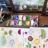 Nuanchu 223 Pcs Real Dried Pressed Flowers for Crafts, Natural Dried Leaves and Butterfly Stickers Set for DIY Resin