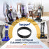KEEPOW E0205 Vacuum Belts Replacement for Eureka PowerSpeed Bagless Upright Cleaner, 6 Pack