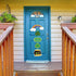 St. Patrick's Day Door Sign, Themed Hanging Welcome Sign with Shamrock for Saint Patricks Day Decor