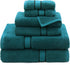 COTTON CRAFT Ultra Soft 6 Piece Towel Set - 2 Large Bath