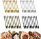 nuuubik 40 PCS Mini Spoons, Tiny Metal Mini Shovel Spoons for Powder, Metal