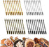 nuuubik 40 PCS Mini Spoons, Tiny Metal Mini Shovel Spoons for Powder, Metal