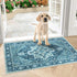 Collive Retro Indoor Door Mat, Non-Slip Washable Large Size Doormat, Low-Pile Front Door Rug for Entryway 32" x 48"