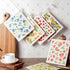 6 Patelai Pcs Swedish Dishcloth for Kitchen Fruit Swedish Dish Towels Swedishs Dish Cloths Absorbent Reusable Paper