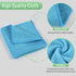 5 12Inchx12Inch 10 Pack SINLAND Microfiber Dish Cloth for Washing Dishes Rags Best Kitchen Washcloth Cleaning Cloths