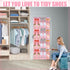 40 Closet Windyun Over the Door Shoe Organizer Large Breathable Mesh Pockets Pink Hanging Shoe Rack for Behind Door