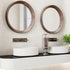 Countertops 2 Rings?19" BGL Fingertip Towel Holder Stand Hand Towel Ring for Bathroom or Kitchen Vanity to Store Hand