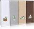 SmoothNovelty 4 Pcs Frog Bathroom Towels Set Soft Cotton Hand Towels Embroidered