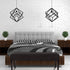 WOMACO Stretch Spandex Dining Room Bench Cover, Upholstered Seat Cushion Slipcover for Kitchen - Seat Protector