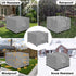 21L 21W 17H Inch, OutdoorLines Outdoor Waterproof Patio Ottoman Covers - Square UV-Proof Patio Side Table Cover