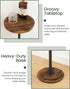 TBZ30BF CHOEZON Drink Table, Small Round Side Table for Small Spaces, Thickened Base End Table, for Living Room