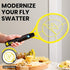 Zap It! Mini Bug Zapper Racket - Rechargeable Mosquito & Bug Zapper - 4,000 Volt, USB Charging, Safe to Touch