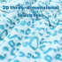 Cozy 40"x50" Blue Throw Blanket, Small Soft Fuzzy Baby Toddler Blankets for Girls Boys, Cyan Blue Gifts for Birthday