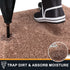 PURRUGS 20"x31.5" Non-Slip Machine Washable Doormat - Super Absorbent Entry Rug for Front & Back Doors