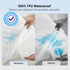 22 Inches, Bedsure Full Mattress Protector, Quilted Mattress Topper Full with Deep Pocket up to Soft Breathable