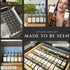 24 Pack Set, 4oz FINESSY Glass Spice Jars with Labels with Metal Lids and Shakers Small Empty Air Tight Spice