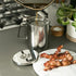 RSVP International Endurance Stainless Steel Fryer's Friend Pot Can, 6 Cup, Includes Mesh Strainer