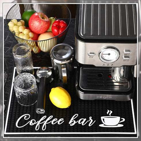 Stylish Bar Mats for Countertop, 18 x 12 Inches Service Bar Mat for Kitchen Counter and Dish Drying