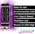 12 Inch 2 Pack Gender Reveal Surprise - Purple Gender Reveal Powder Cannon - Easy to Use Purple Powder Cannon for Baby
