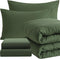 NTBAY Twin Comforter Set with Sheets, 5 Pieces Soft and Breathable Twin