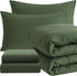 NTBAY Twin Comforter Set with Sheets, 5 Pieces Soft and Breathable Twin