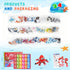 PEACEJOUNEY 24-piece Set, Valentine's Day Gift Ocean Life Building Blocks, Suitable for Boys and Girls - Valentine's