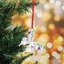 Jetec Butterfly Shape Ornament - The Love Between Mother and Daughter is Forever, Acrylic Christmas Tree Decoration