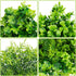 Ouddy Decor 6 Bundles Mixed Artificial Greenery Stems, Faux Eucalyptus Rosemary Magnolia for Home Decor