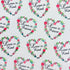 50" 60" Spring Wedding Fleece Throw Blanket: Love is Kind Patient Pink White Red Design Floral Hearts, x Velvety Soft
