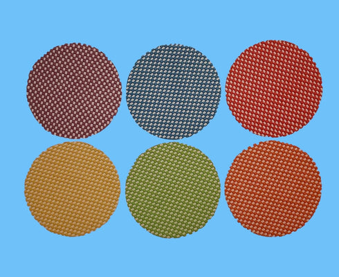 Generic 6 Piece Round Multi-Purpose Jar Gripper Pad Bottle Lid Opener, Colors May Vary