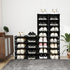 6-Tier Thickened Shoe Rack, Stackable Storage Organizer for Bedroom Entry, Adjustable Rack, Shoe Slots Shelf, Easy