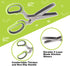 3 Packs Herb Scissors Set - 5 Blades with Herb Stripper Tools, Cool Kitchen Gadgets for Fresh Garden Herbs