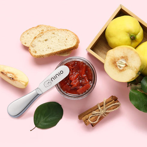 OLULU Butter Knife Spreader, Stainless Steel Butter Cheese Sandwich Spreader Knife, Spreaders for Butter, Cheese