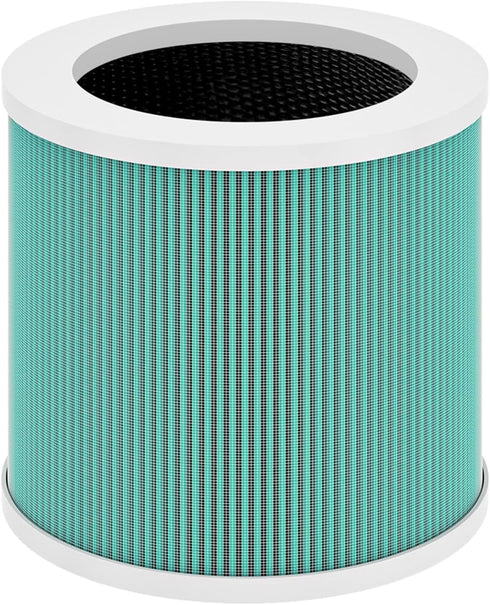 Air Purifier Filter - Genuine 3-in-1 True HEPA Replacement Filter for Pet Bedroom Smell