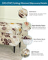 Bands,S,05 CRFATOP Printed Rectangle Ottoman Stool Cover Stretch Folding Storage Footstool Bench Slipcovers Upholstered