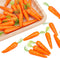 CHGCRAFT 30Pcs Mini Easter Decor Carrots Realistic Fake Fruit Lifelike Carrots Simulation