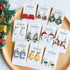 Keoker Christmas Polymer Clay Cutters, Polymer Clay Cutters for Earrings Christmas, 11 Shapes Christmas Clay Earrings Cutters, Winter Clay Cutters (Earrings Clay Cutters) by Keoker